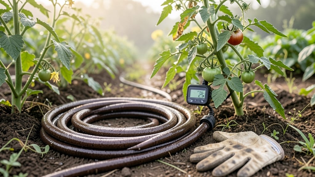How Long to Leave Soaker Hose on Vegetable Garden: Time-Based Watering Schedule for Root Growth