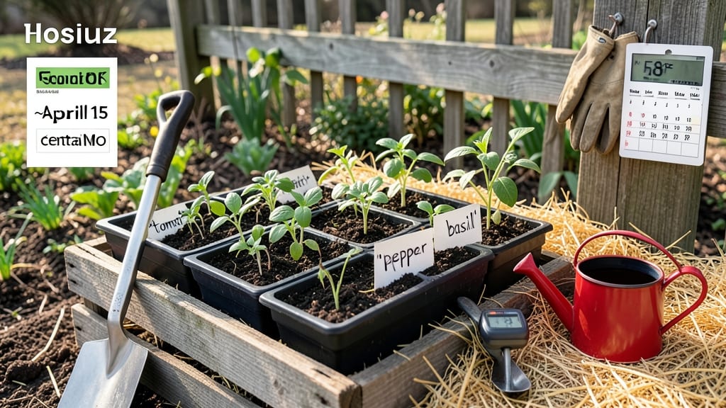 When to Plant a Garden in Missouri: Zone-Specific Heat Tolerance Chart for Best Yields