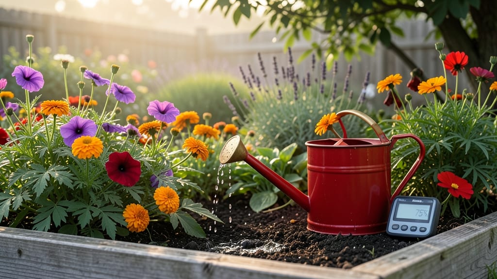 How Often to Water a Flower Garden: Seasonal Schedule for Thriving Blooms