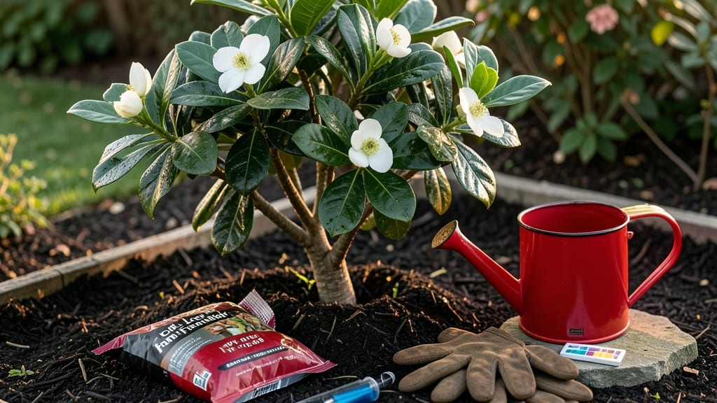 Acidic Nitrogen Fertilizer for Gardenias: pH-Balanced Feeding Schedule for Year-Round Blooms