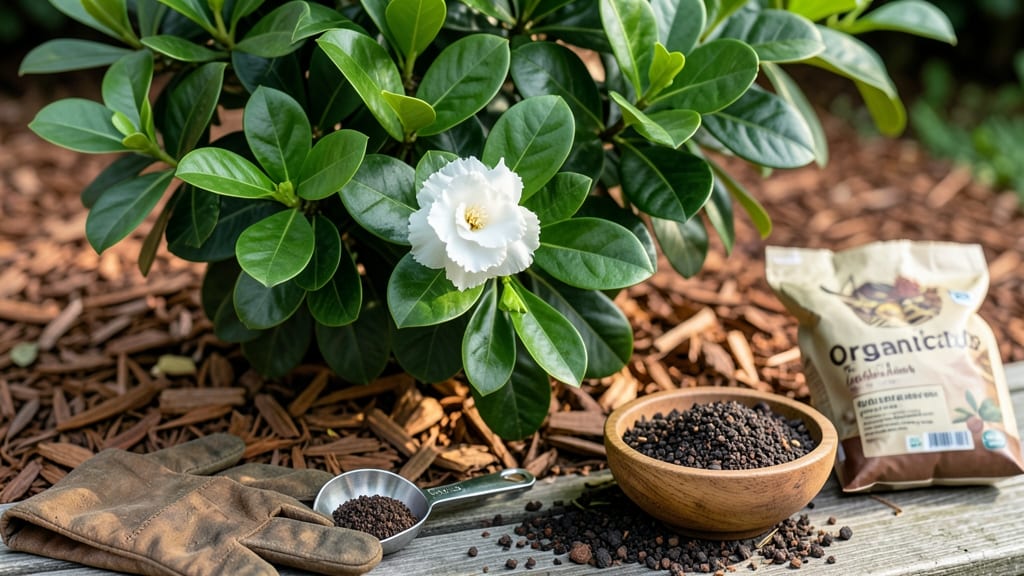 Natural Fertilizer for Gardenias: Boost Blooms with Coffee Grounds & Eggshells