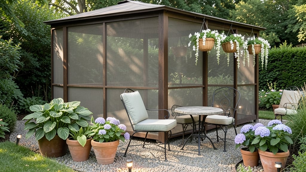 Screened-In Garden Design: Privacy-Preserving Layouts for Year-Round Enjoyment