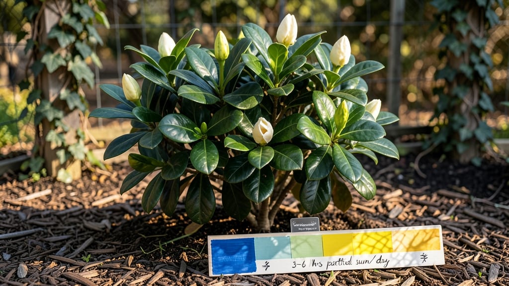 Frost-Proof Gardenia Sun Requirements: Light Intensity Map for Year-Round Blooms