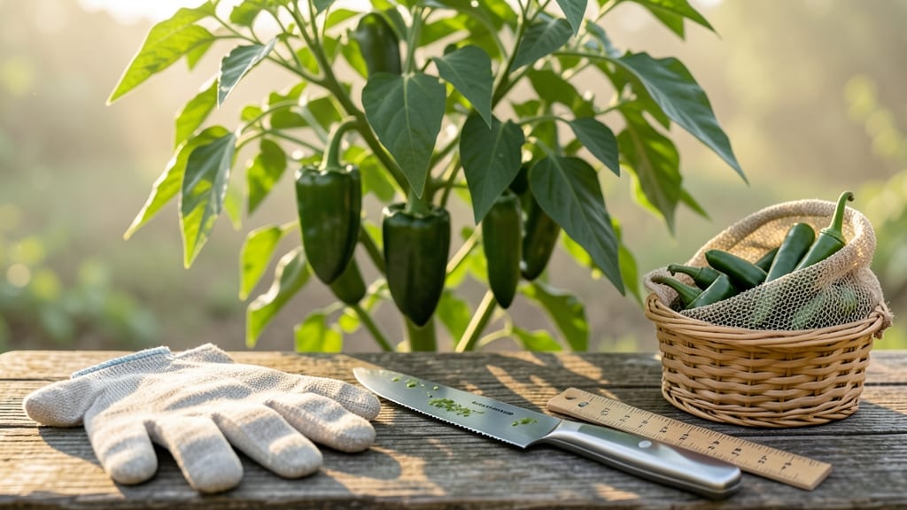 When to Pick Jalapeños From Garden: Heat Scale Test for Perfect Spice