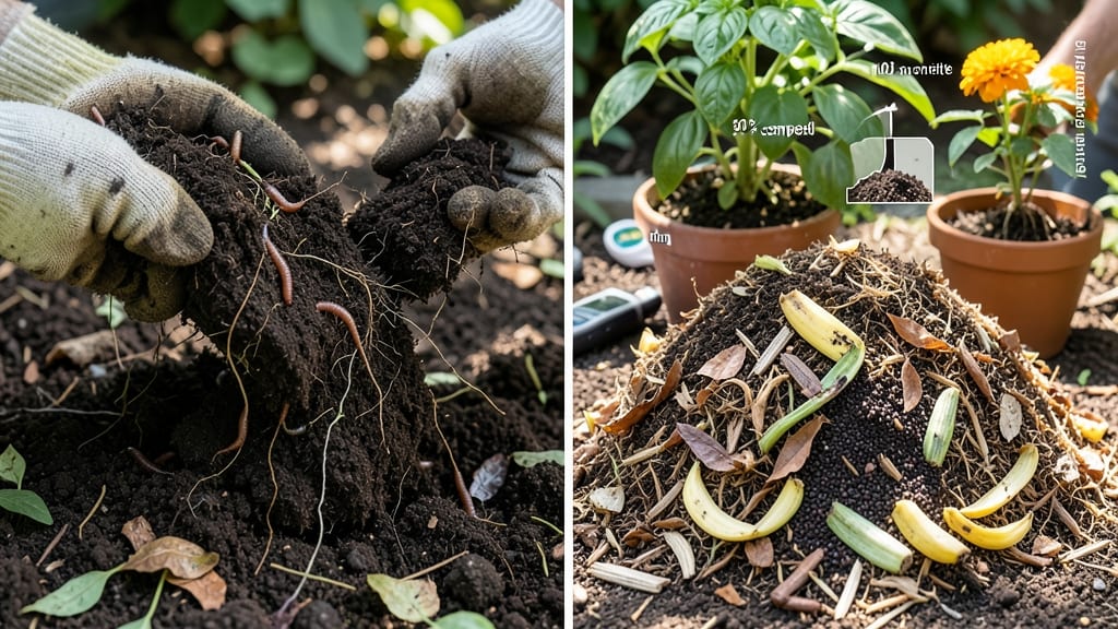 How to Mix Garden Soil and Compost: Exact Ratios for Healthy Plants