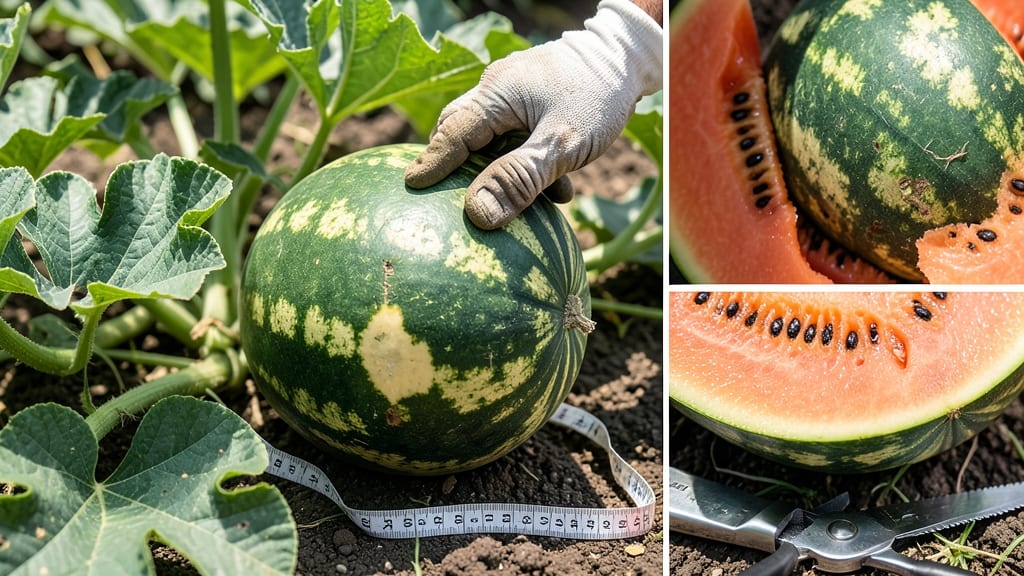 How to Know When to Pick Watermelon from Garden: 5 Field-Tested Cues Beyond Color