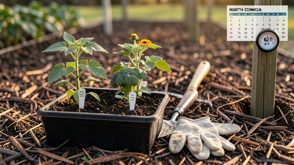When to Plant Garden in NC: Frost-Free Dates by Zone and Crop Type