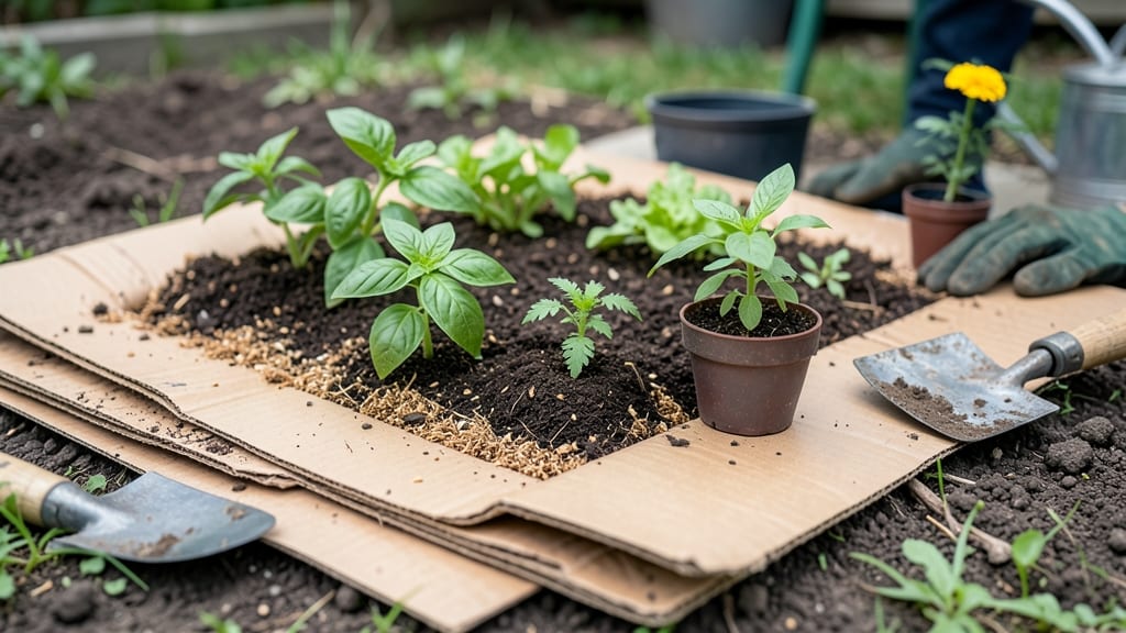 Can You Use Cardboard in Your Garden: Safe Uses and Plant-Specific Risks Explained