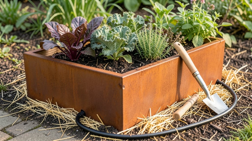 Corten Steel Raised Garden Beds: Longevity, Rust Resistance, and DIY Assembly Tips