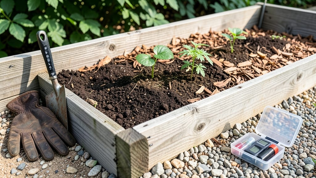 Raised Garden Bed Soil Depth: 12-Inch Rule for Root Space and Drainage
