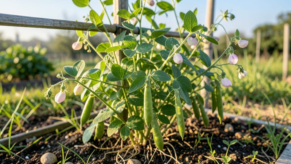 How Tall Do Garden Peas Grow: Exact Heights by Variety & Support Needs