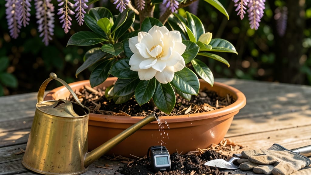 How Often to Water Gardenias: Soil-Moisture Triggers for Thriving Blooms
