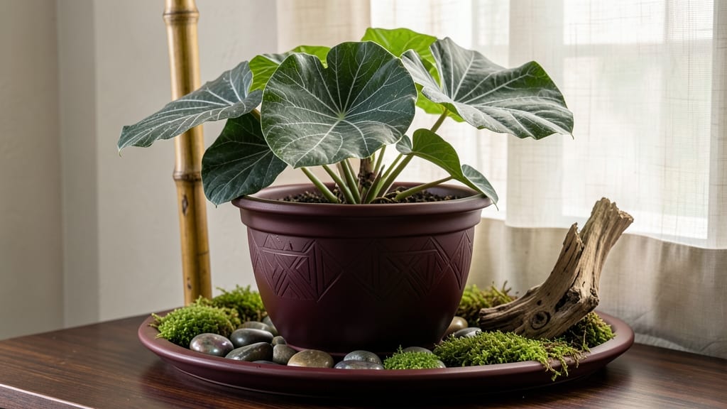 Alocasia Garden Ideas: Bold Foliage Layouts for Year-Round Drama