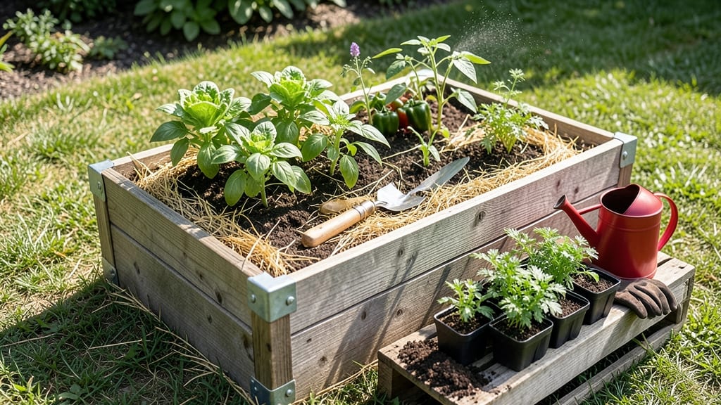 Portable Raised Garden Beds: Lightweight Materials for Easy Mobility & Plant Growth