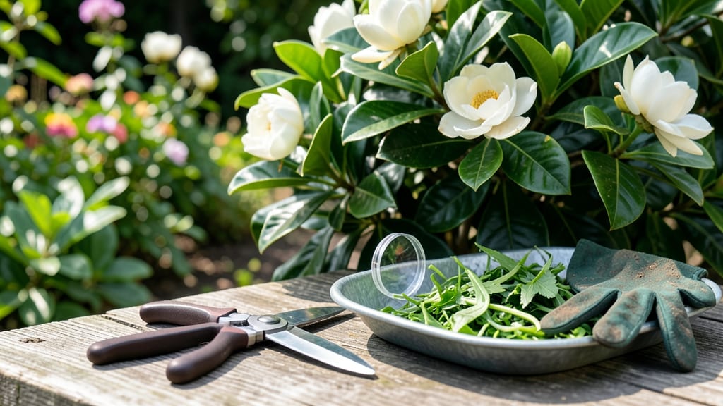 When to Prune Gardenia Plants: Late Winter Dormancy Triggers Peak Blooms