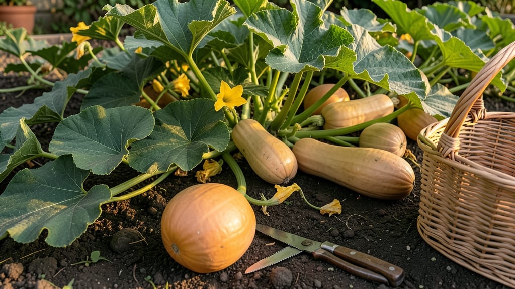 When to Pick Butternut Squash from Your Garden: 3 Visual Cues for Peak Flavor and Storage Life