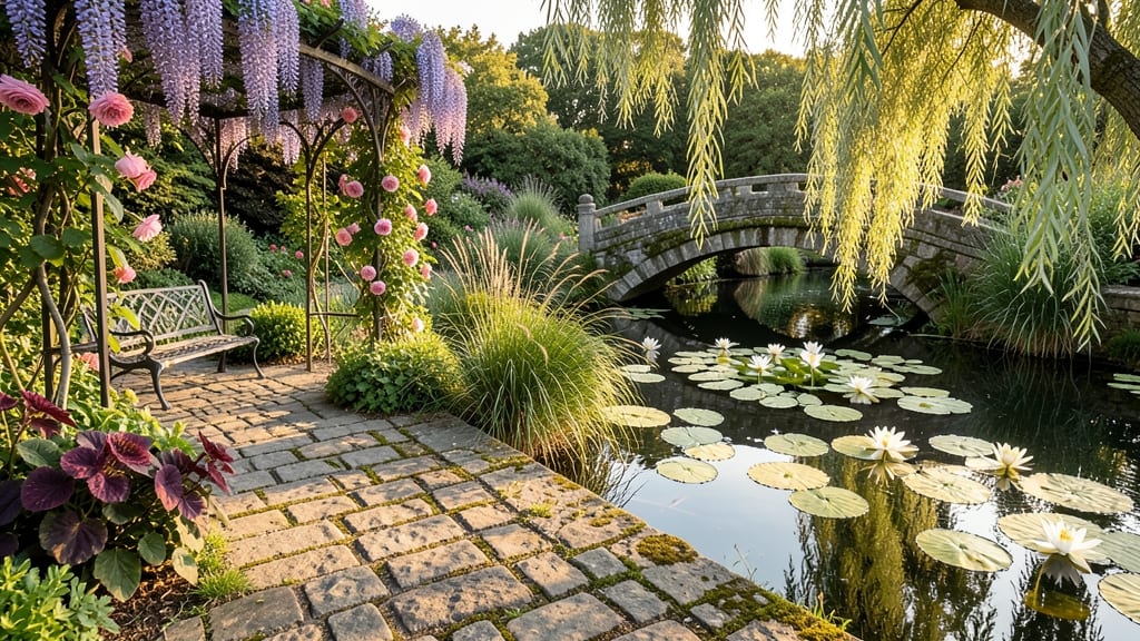 Pathway in Monet’s Garden at Giverny: Design Ideas Inspired by His Iconic Layouts