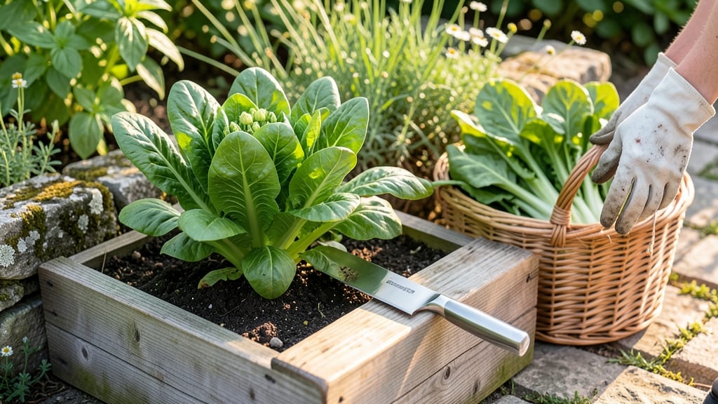 How to Harvest Romaine Lettuce From Garden: When to Pick for Crisp, Bitter-Free Leaves