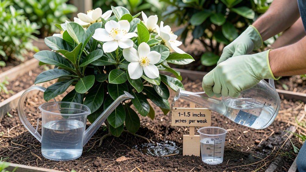 How Much Water Does a Gardenia Plant Need: Weekly Schedule for Lush, Fragrant Blooms