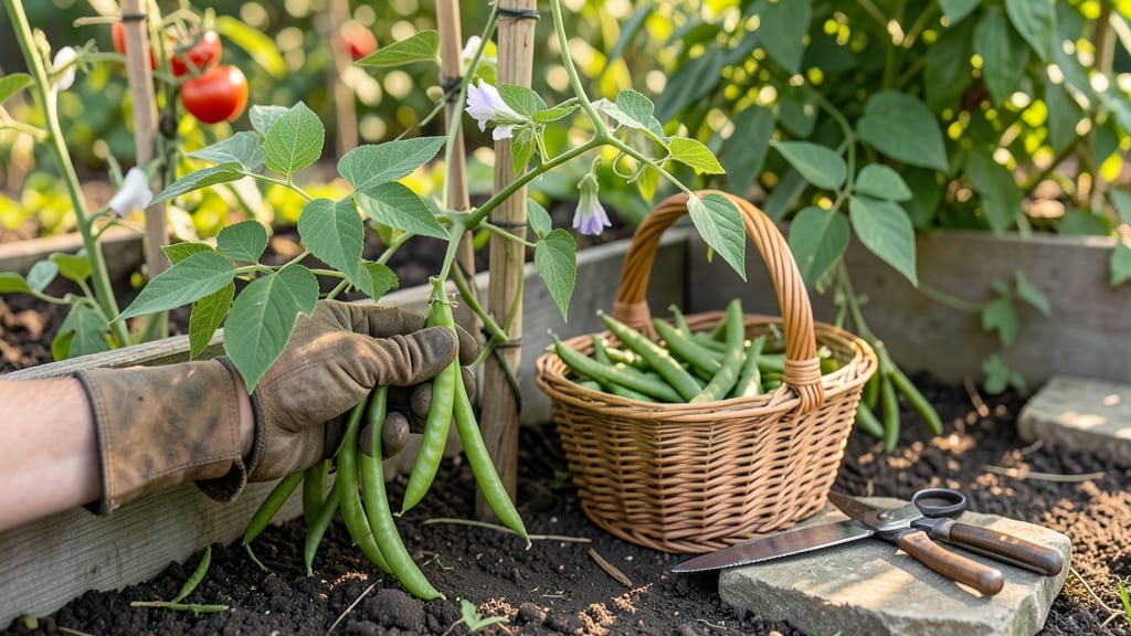 When to Pick Green Beans From Your Garden: Stem Twist Test for Crisp, Sweet Pods