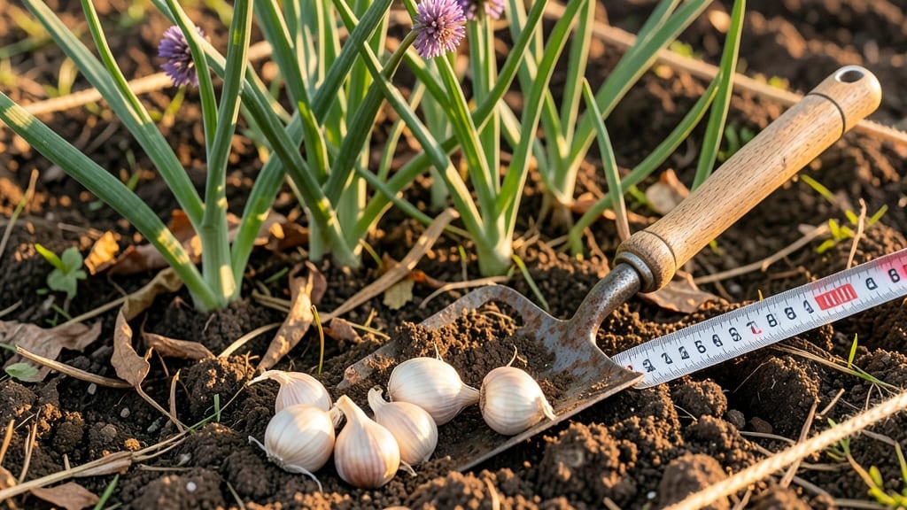 Garlic Spacing in Garden: Proven Planting Distances for Bigger Bulbs