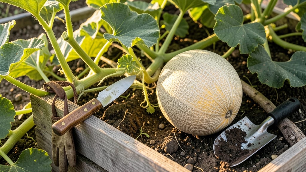 When to Pick Cantaloupe From Your Garden: 3 Simple Checks for Peak Sweetness