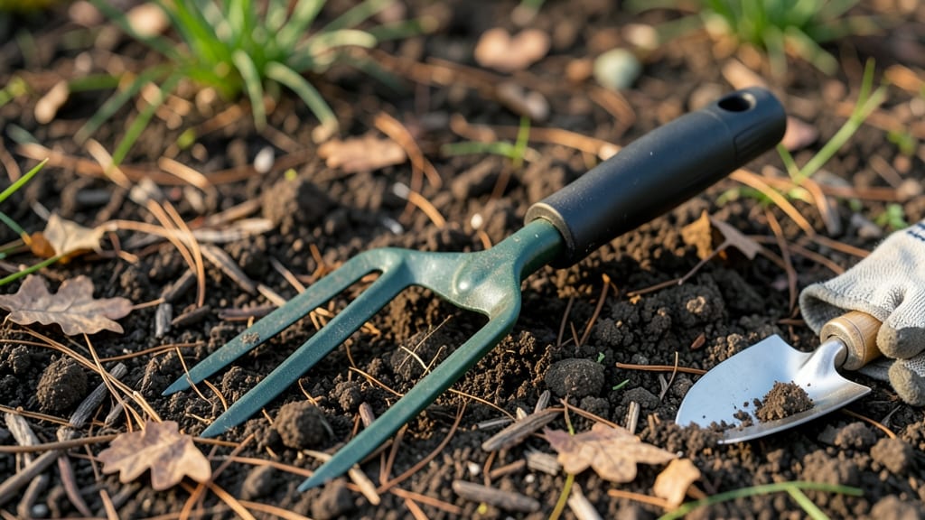 How to Use a Three-Pronged Gardening Tool: Weeding and Soil Prep Tricks