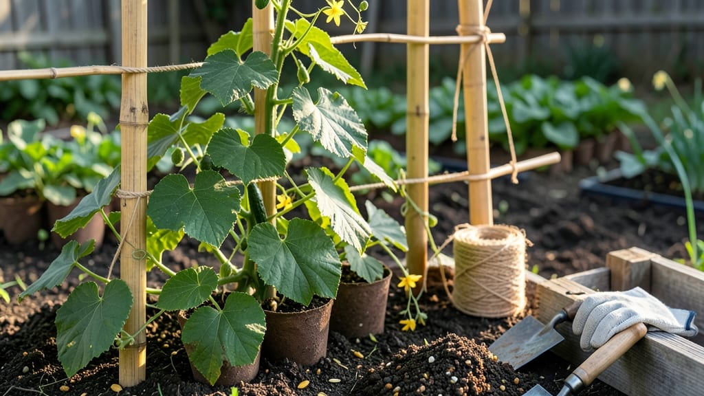 How to Plant Cucumbers in a Garden: Spacing, Trellis, and Soil Secrets for Bushels