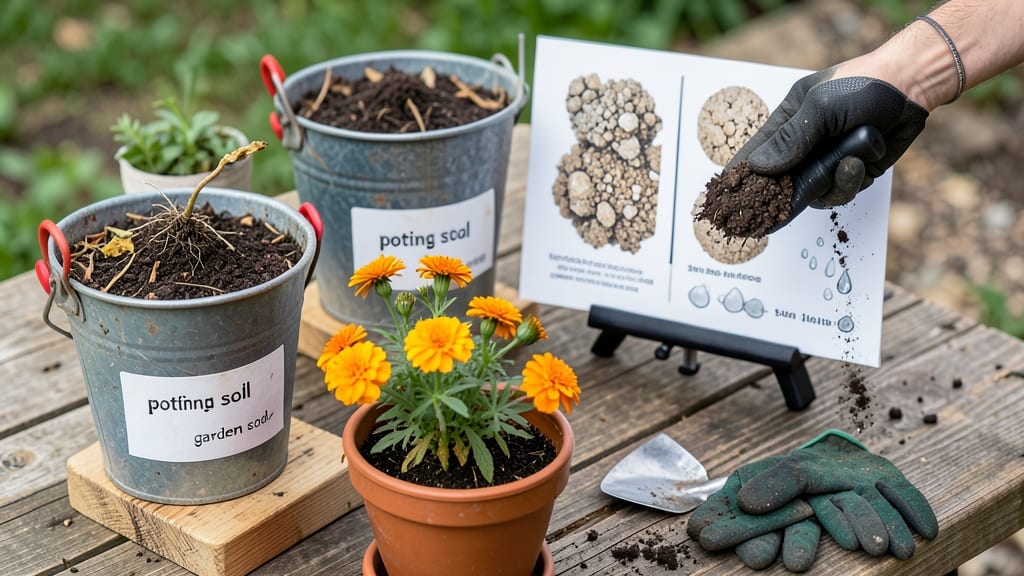 Can You Use Garden Soil as Potting Soil: Nutrient Risks and Safe Mixing Guide