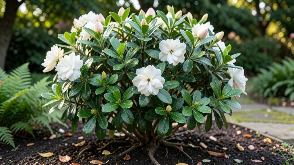 Full Grown Gardenia Bush: Pruning & Care for Year-Round Fragrance