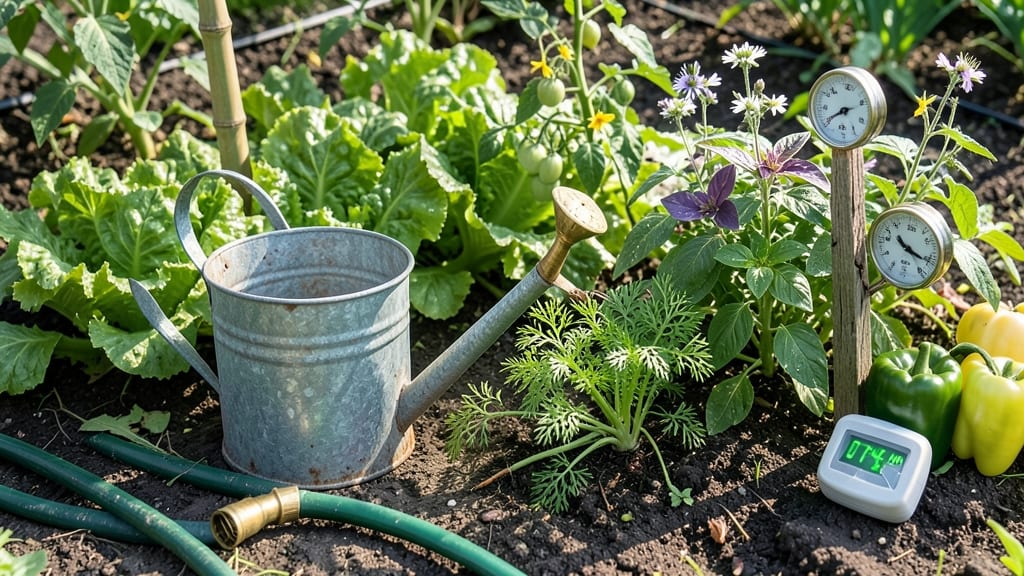 Best Time of Day to Water Vegetable Garden: Cool Hours Maximize Absorption & Prevent Waste